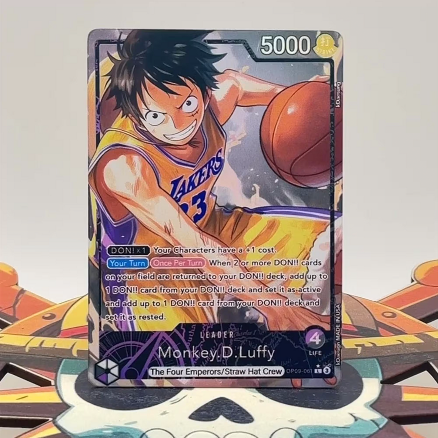OP09 - Monkey D. Luffy - Lakers