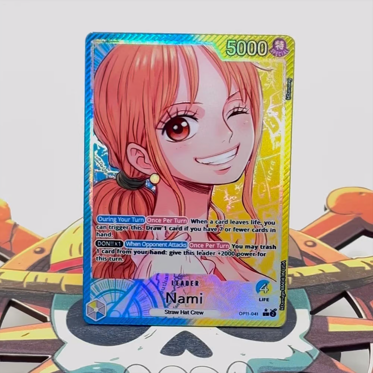 OP11 - U/Y Nami - Manga Face