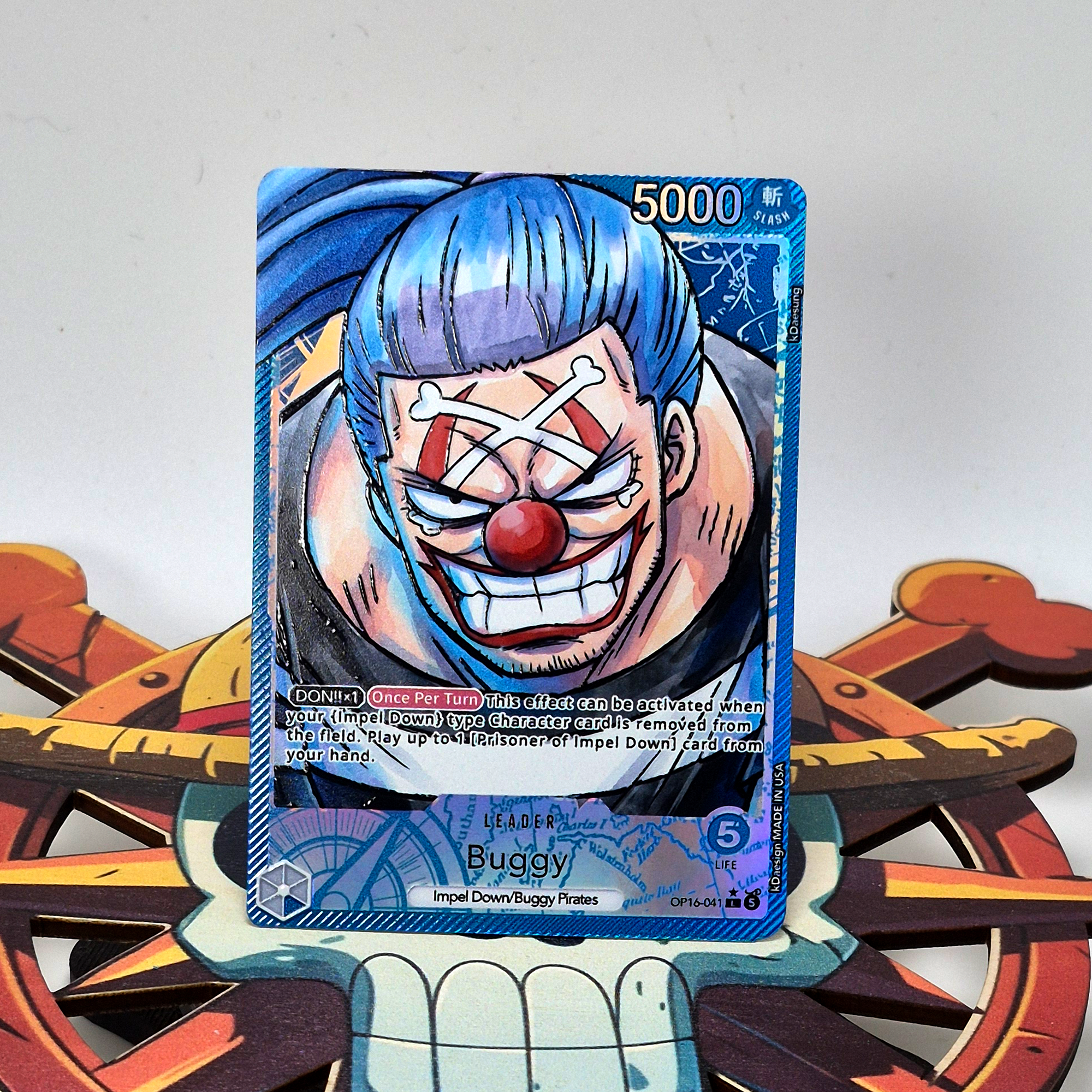 Buggy アート OP16 - U Buggy - Manga Face – kDaesign
