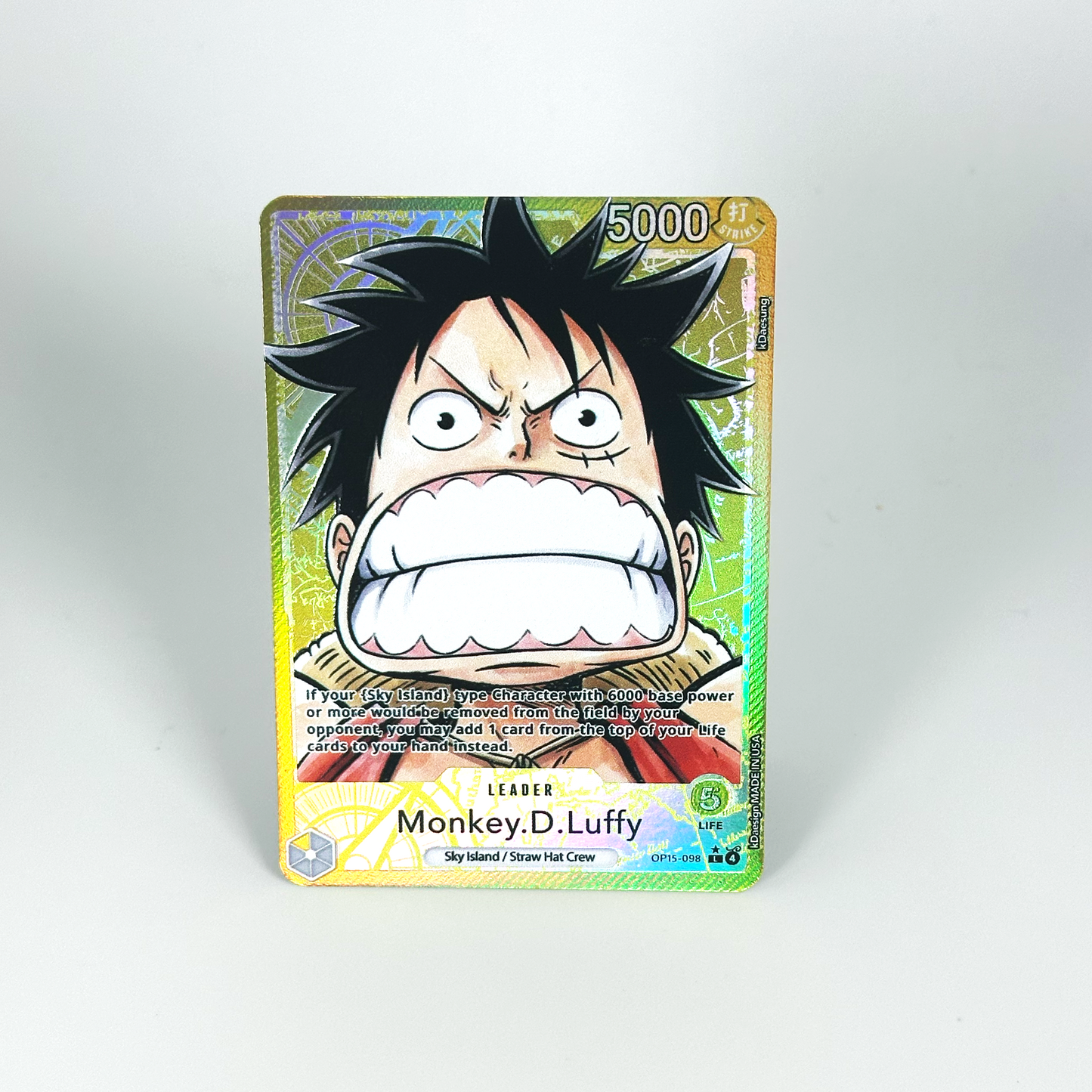 OP15 - Y Luffy - Manga Face