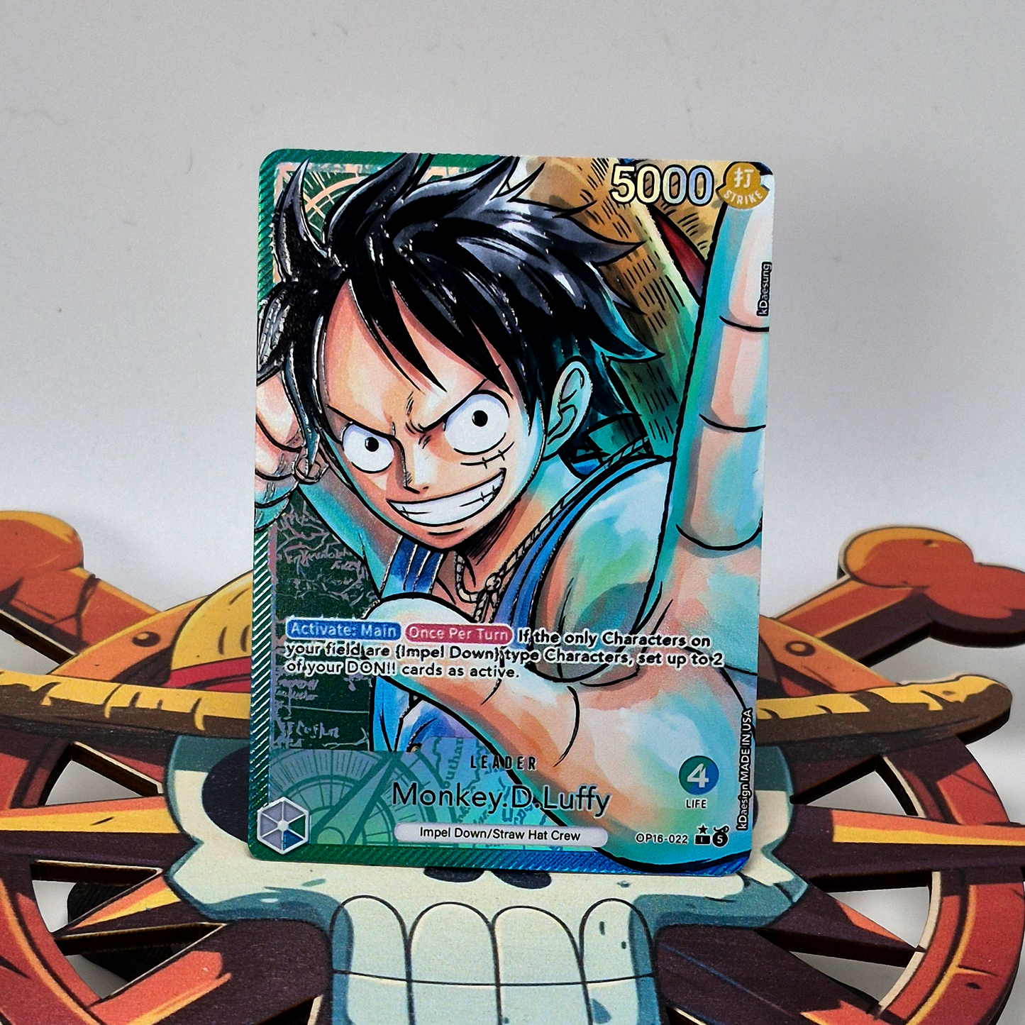 OP16 - G/U Luffy - Manga Face