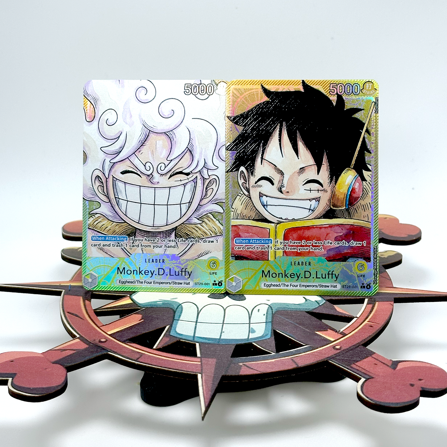 ST29 - Y Luffy - Manga Face 2 Pack