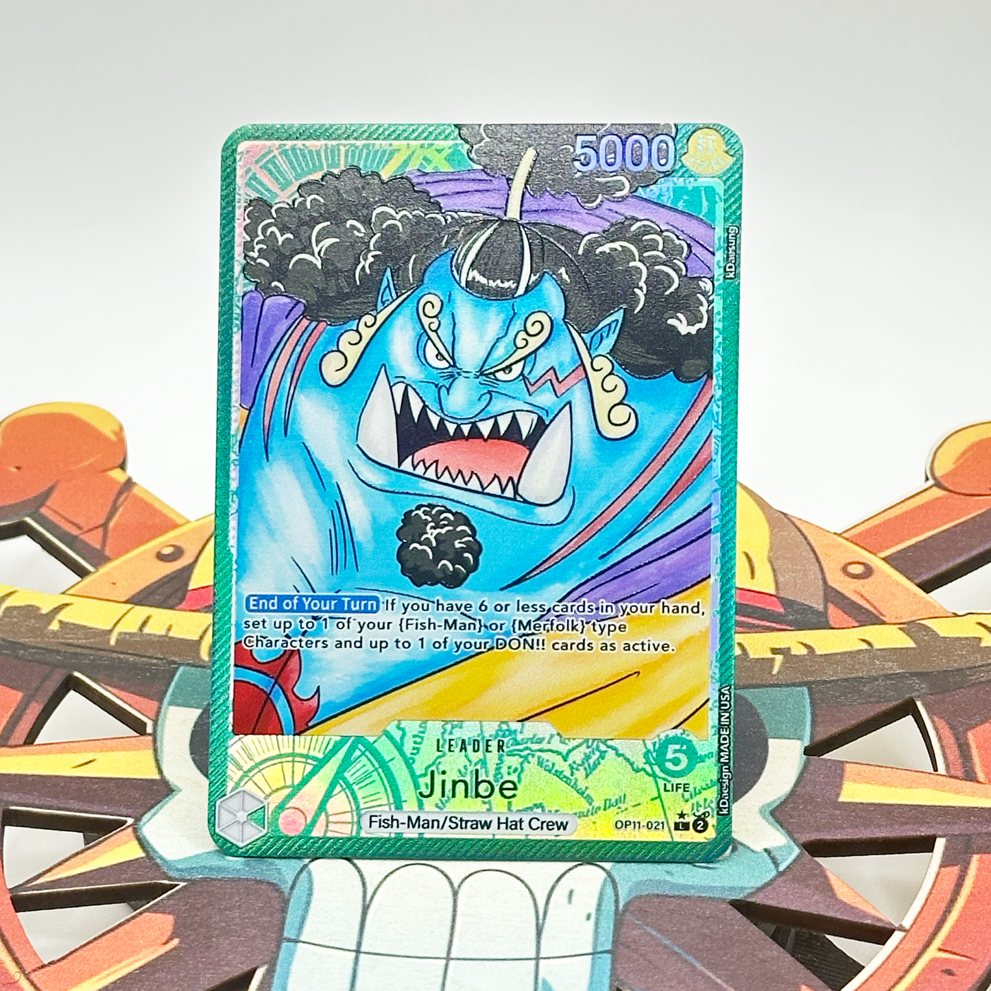 OP11 - G Jinbe - Manga Face