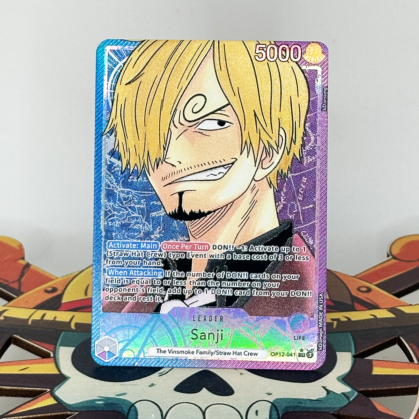 OP12 - UY Sanji - Manga Face