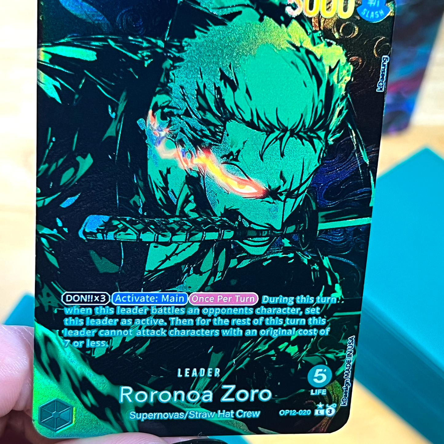 OP12 - G Rorona Zoro - Neon