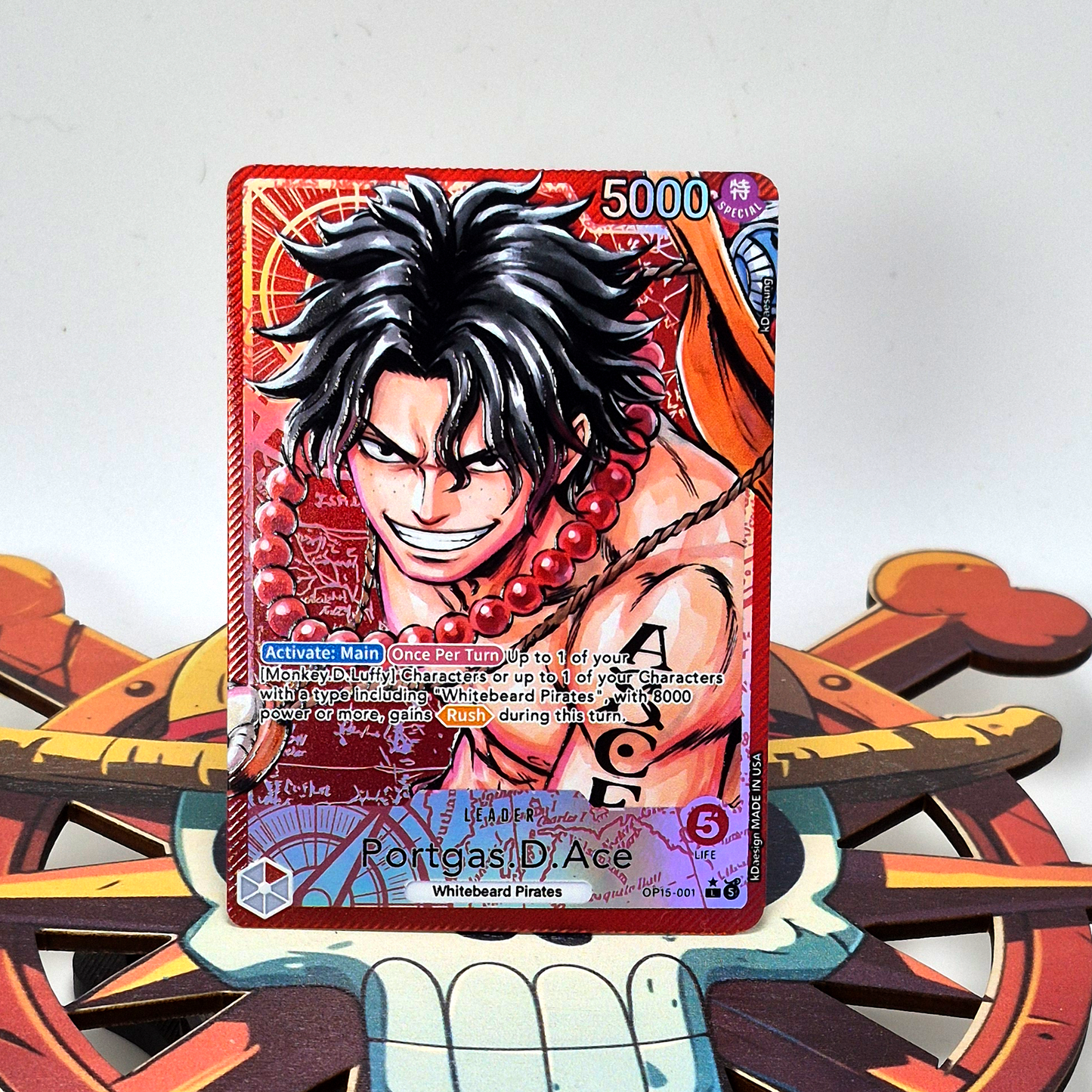 OP16 - R Ace - Manga Face