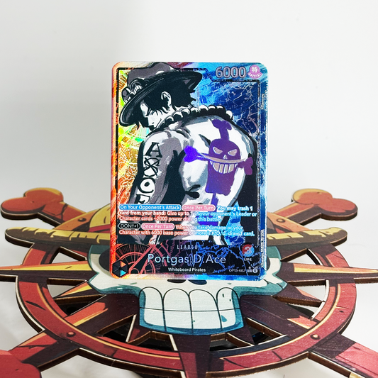 OP13 - Portgas D Ace - Sumi E Painting