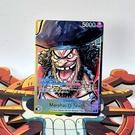 OP16 - BY Marshal D Teach Blackbeard - Manga Face