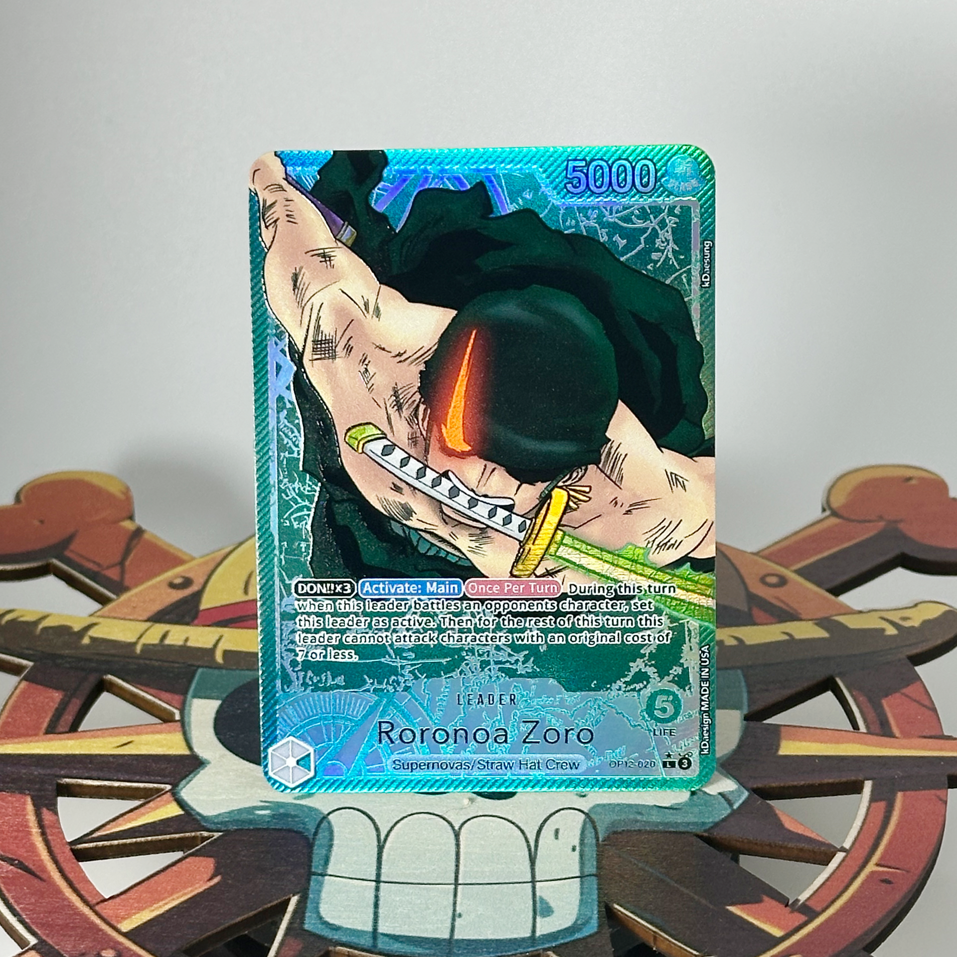 OP12 - G Rorona Zoro - King of Hell – kDaesign