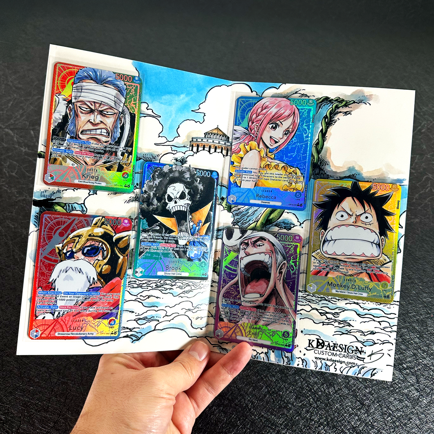 kDaesign — Collection Folder — OP15 Manga Face