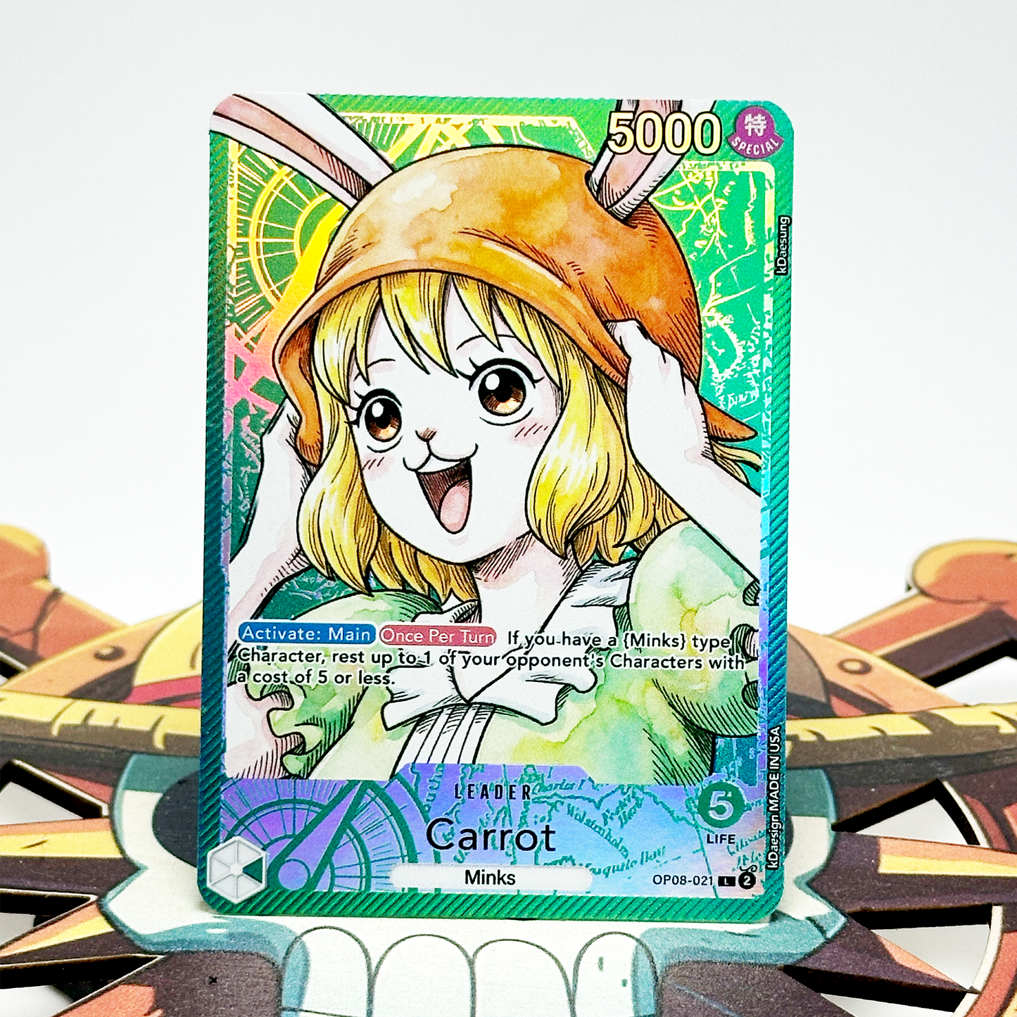 OP08 - Carrot - Manga Face