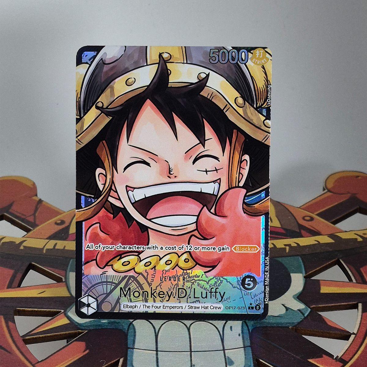 OP17 - B Luffy - Manga Face