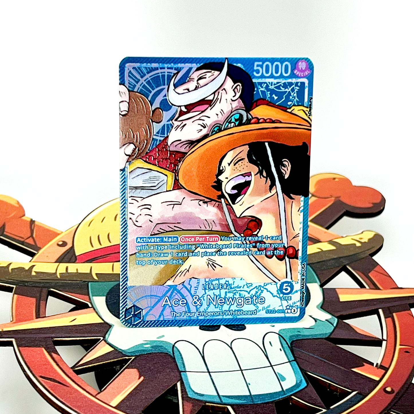 ST22 - B Portgas D Ace & Edward Newgate - Manga Acebeard