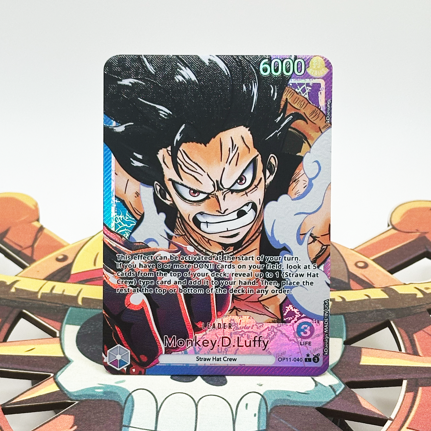 OP11 - U/P Luffy - Manga Face